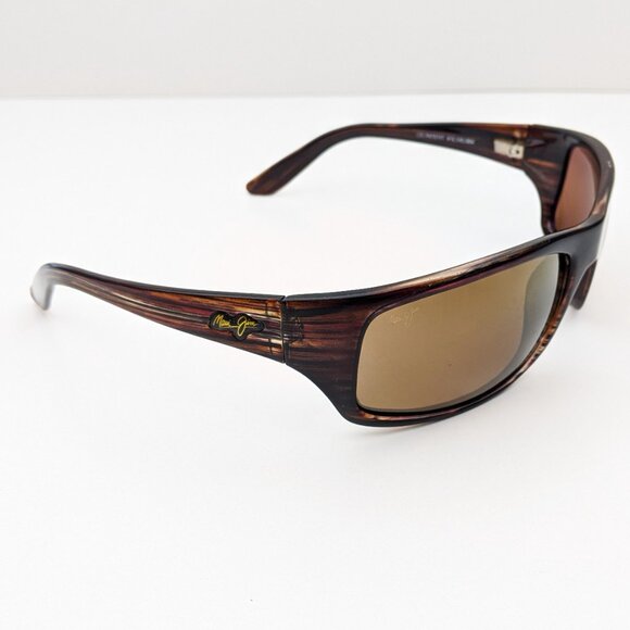 🕶️Made in Italy! Maui Jim PEAHI MJ202-10 Polarized Sunglasses 65/19-120 ALD223 - Picture 4 of 11